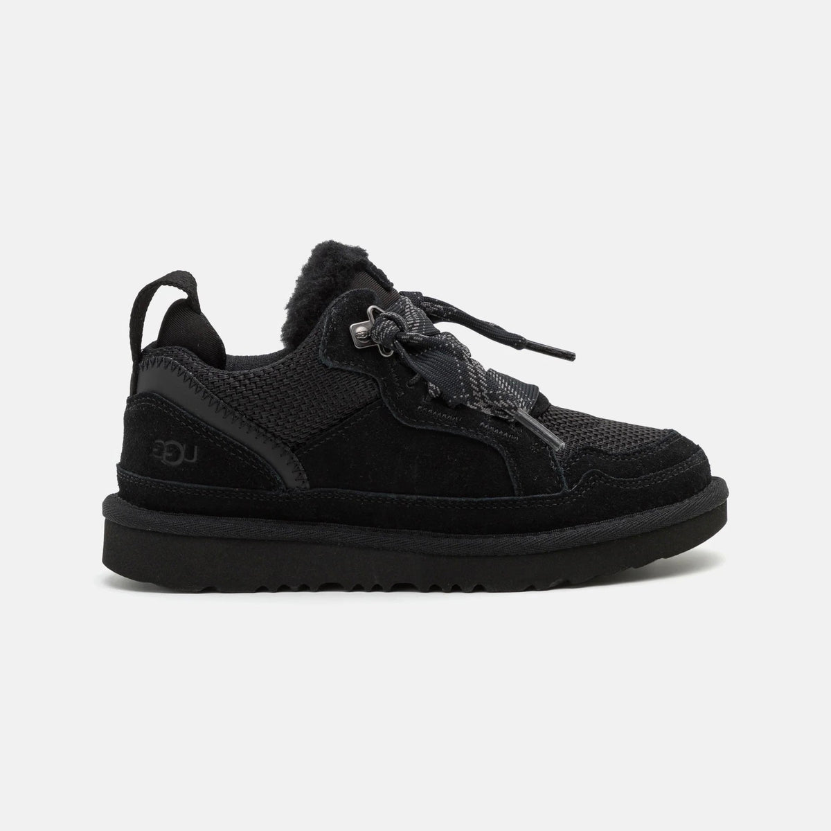 UGG Lowmel Black Basket Noir Enfant - 1