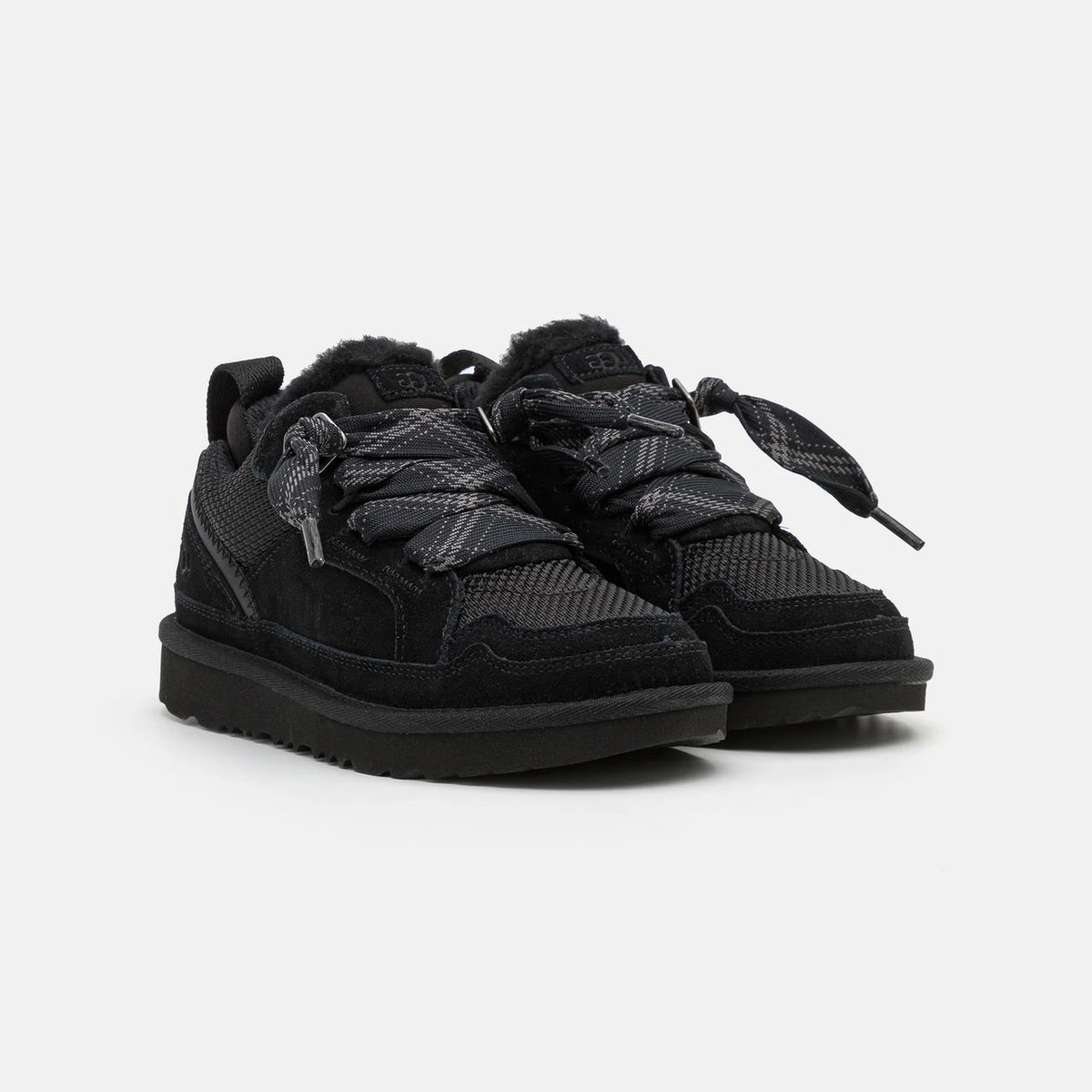 UGG Lowmel Black Basket Noir Enfant - 2