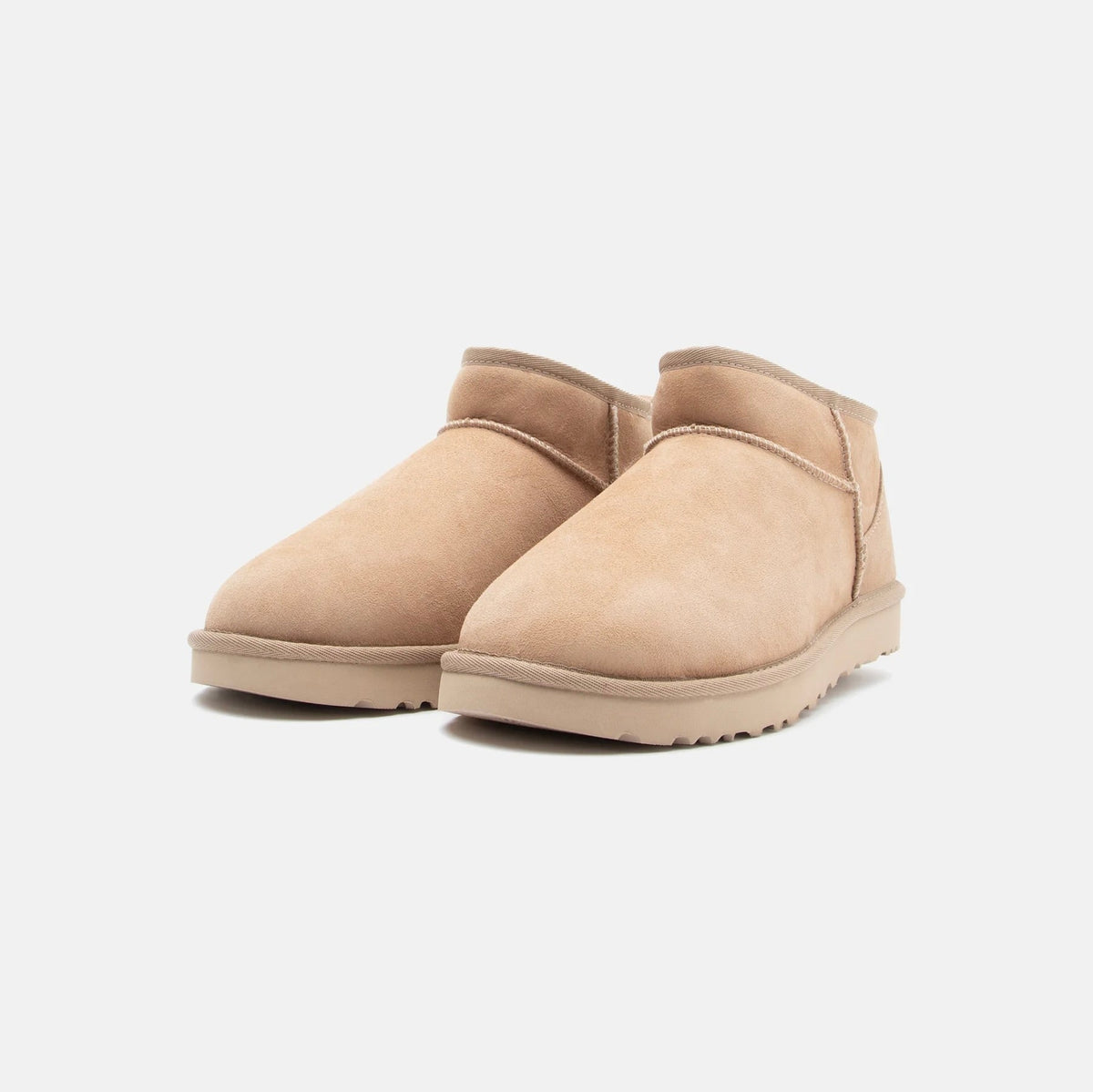 UGG Classic Ultra Mini Sand Bottines Beige Femme - 2