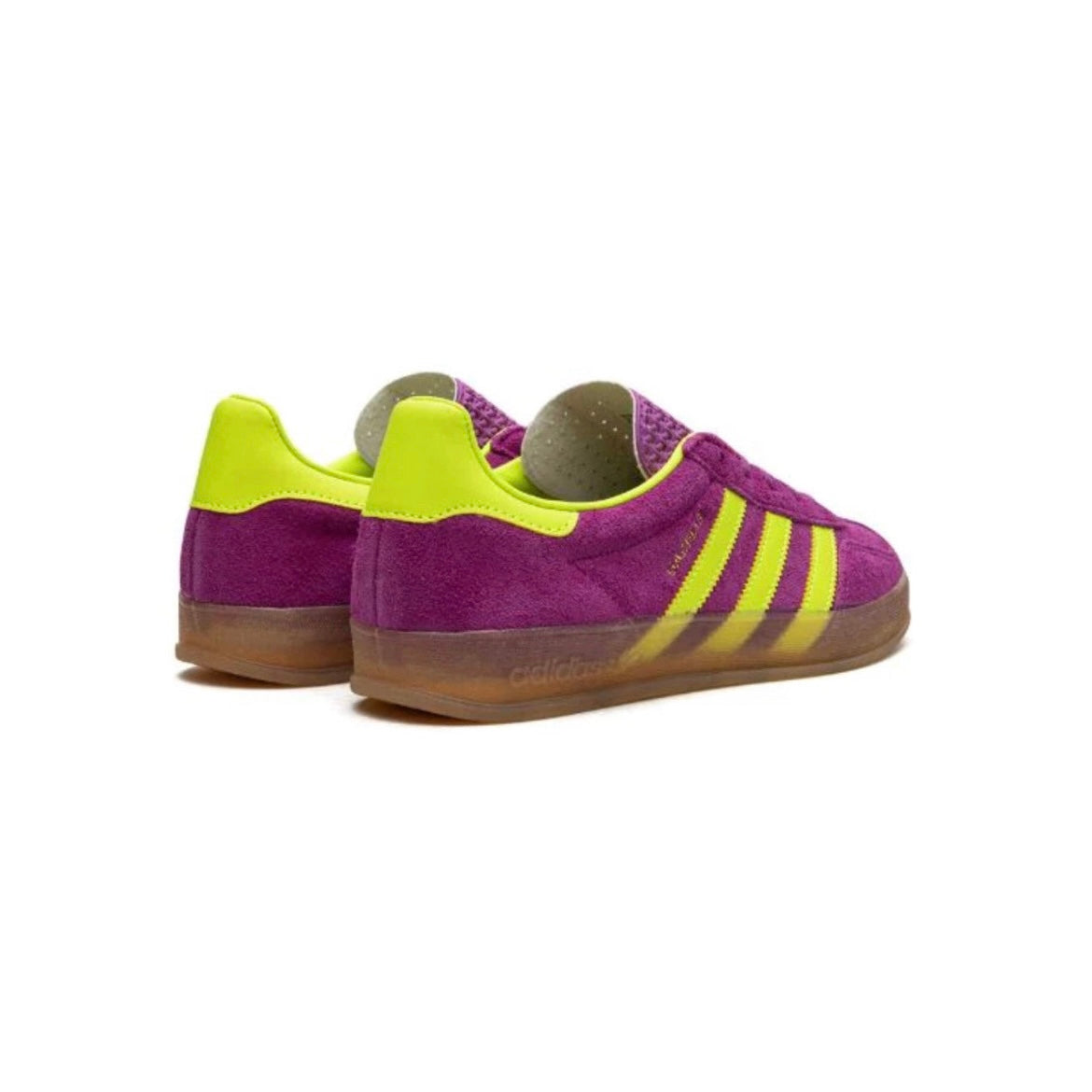 adidas Gazelle Indoor Baskets Violet Jaune Homme Femme - 3