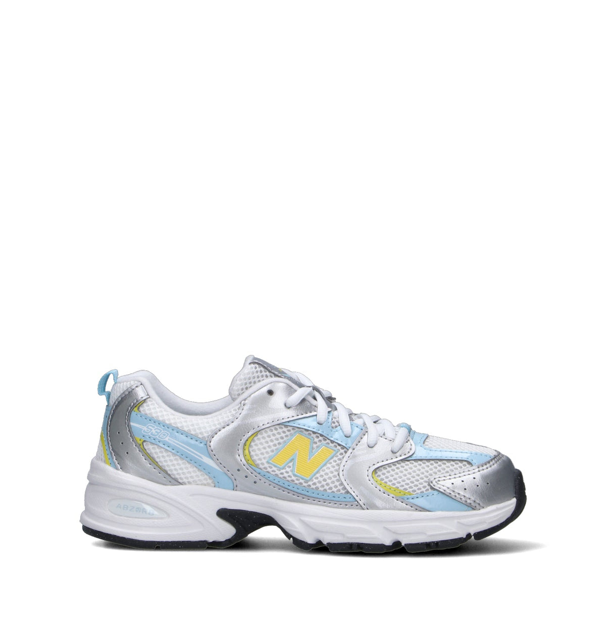 New Balance 530 Baskets Argent Métallisé Bleu Enfant G5308S1 - 1