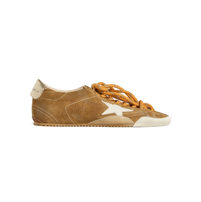 Golden Goose True Star Baskets Marron Étoile Blanche Homme Femme - 1