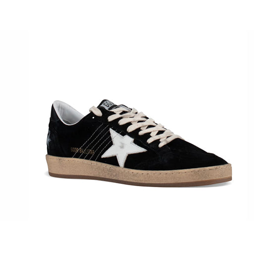 Golden Goose Ball Star Baskets Noir Daim Homme Femme - 2