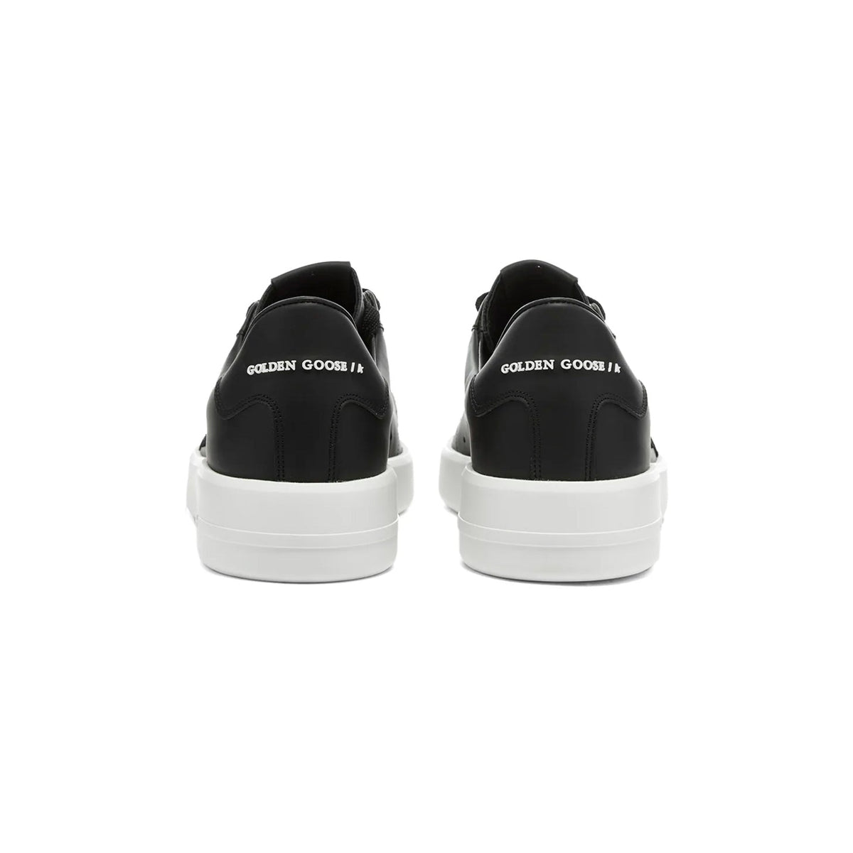 Golden Goose Purestar Baskets Noir Cuir Femme - 3