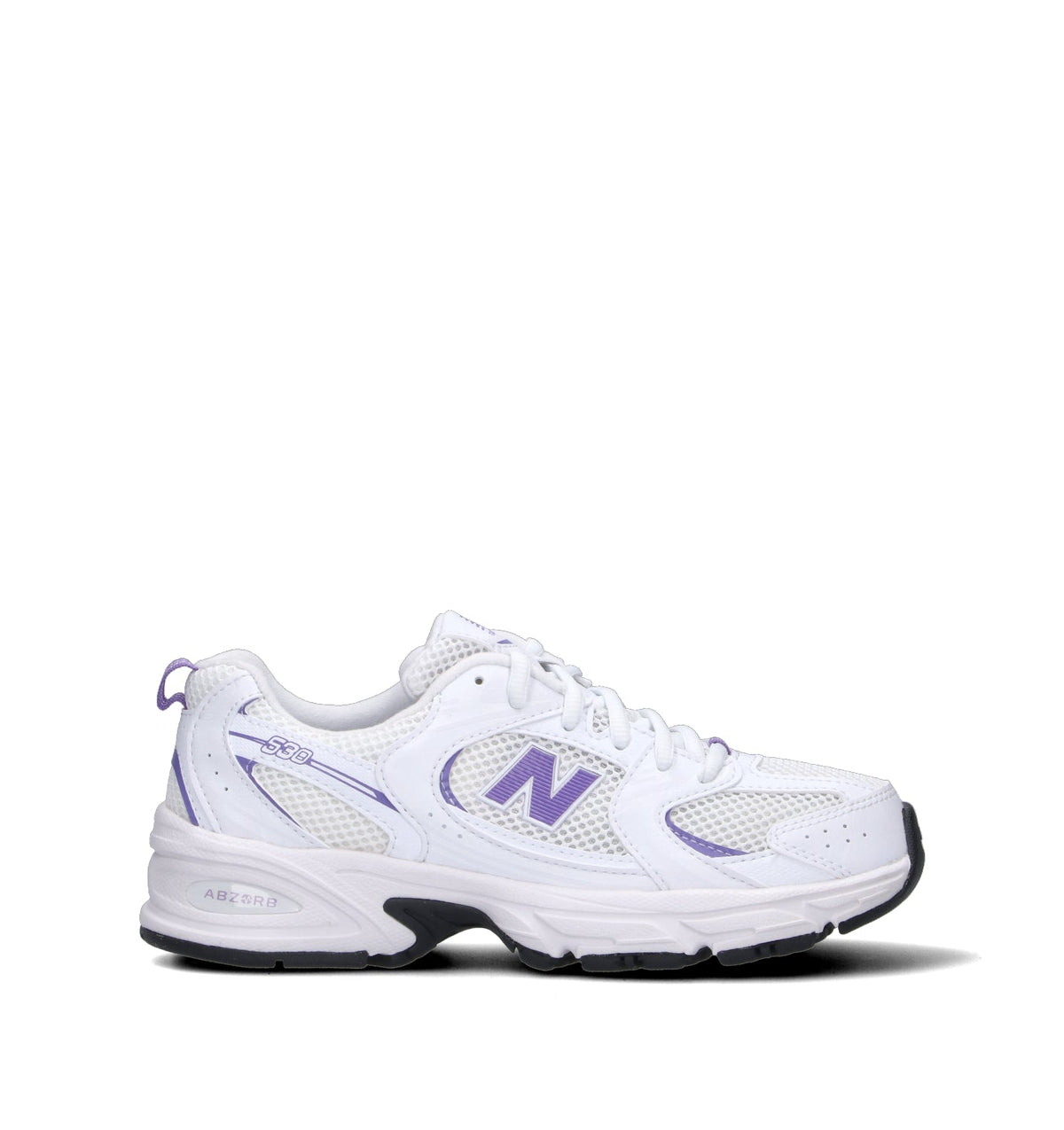 New Balance 530 Baskets Blanc Violet Enfant - 1