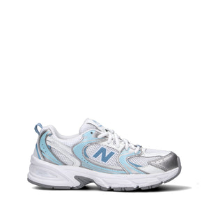 New Balance 530 Sea Salt Baskets Bleu Clair Blanc Enfant GR530ED - 1