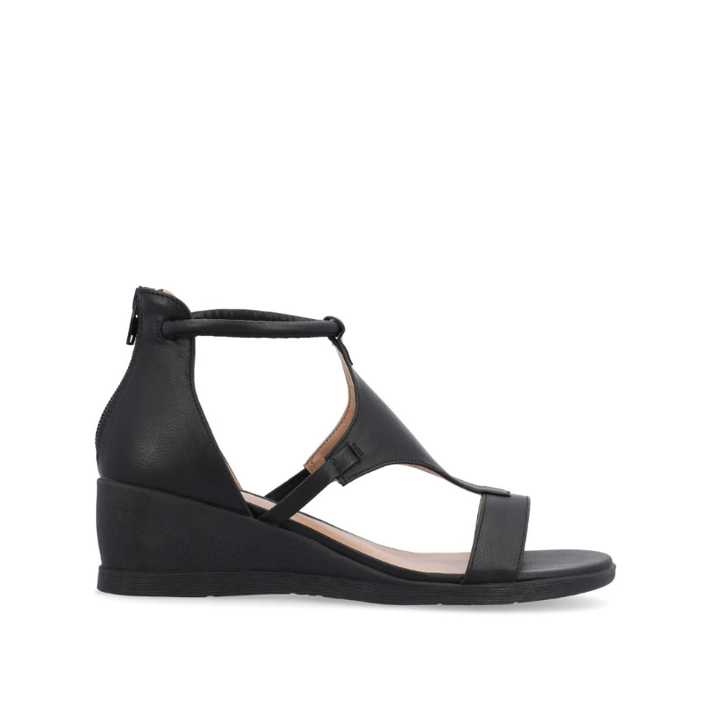 Sandales Compensées Femme Gris - vue 3