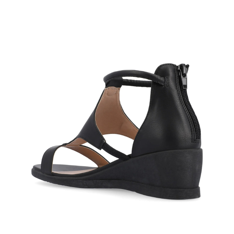 Sandales Compensées Femme Gris - vue 4