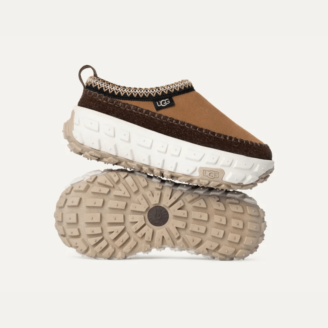 UGG Venture Daze Chestnut Ceramic Basket Marron Blanc Femme - 3