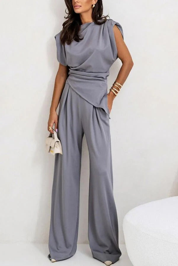 Ensemble Femme Drapé Blanc - vue 1