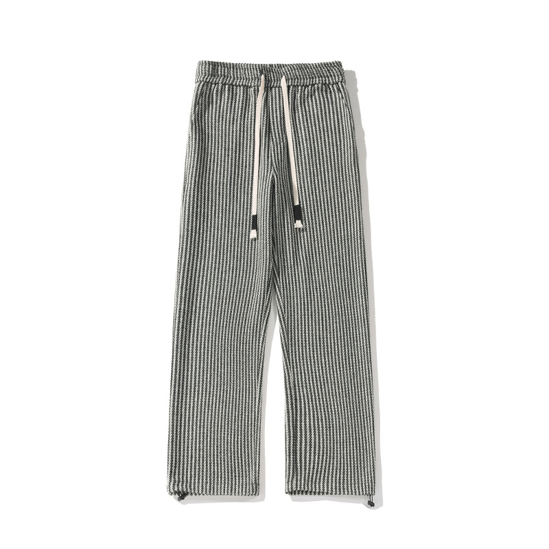 Xaviera - Pantalon femme à rayures molleton