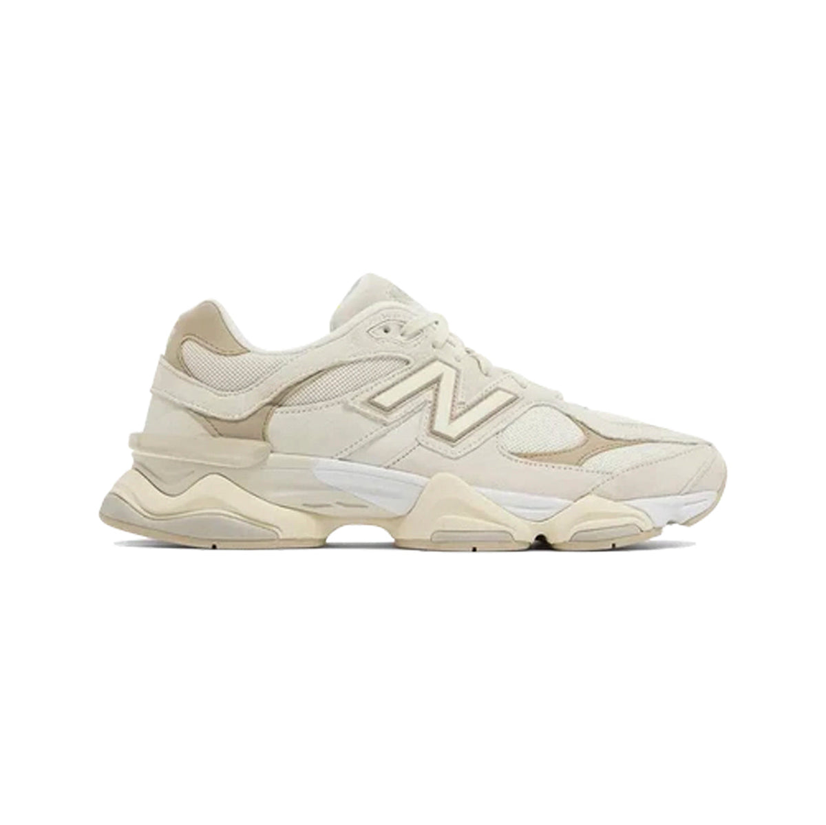 New Balance 9060 Baskets Marron Blanc Homme Femme - 1