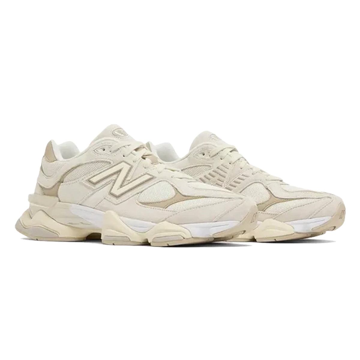New Balance 9060 Baskets Marron Blanc Homme Femme - 2
