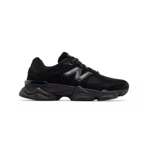 New Balance 9060 Triple Black Baskets Noir Homme Femme - 1