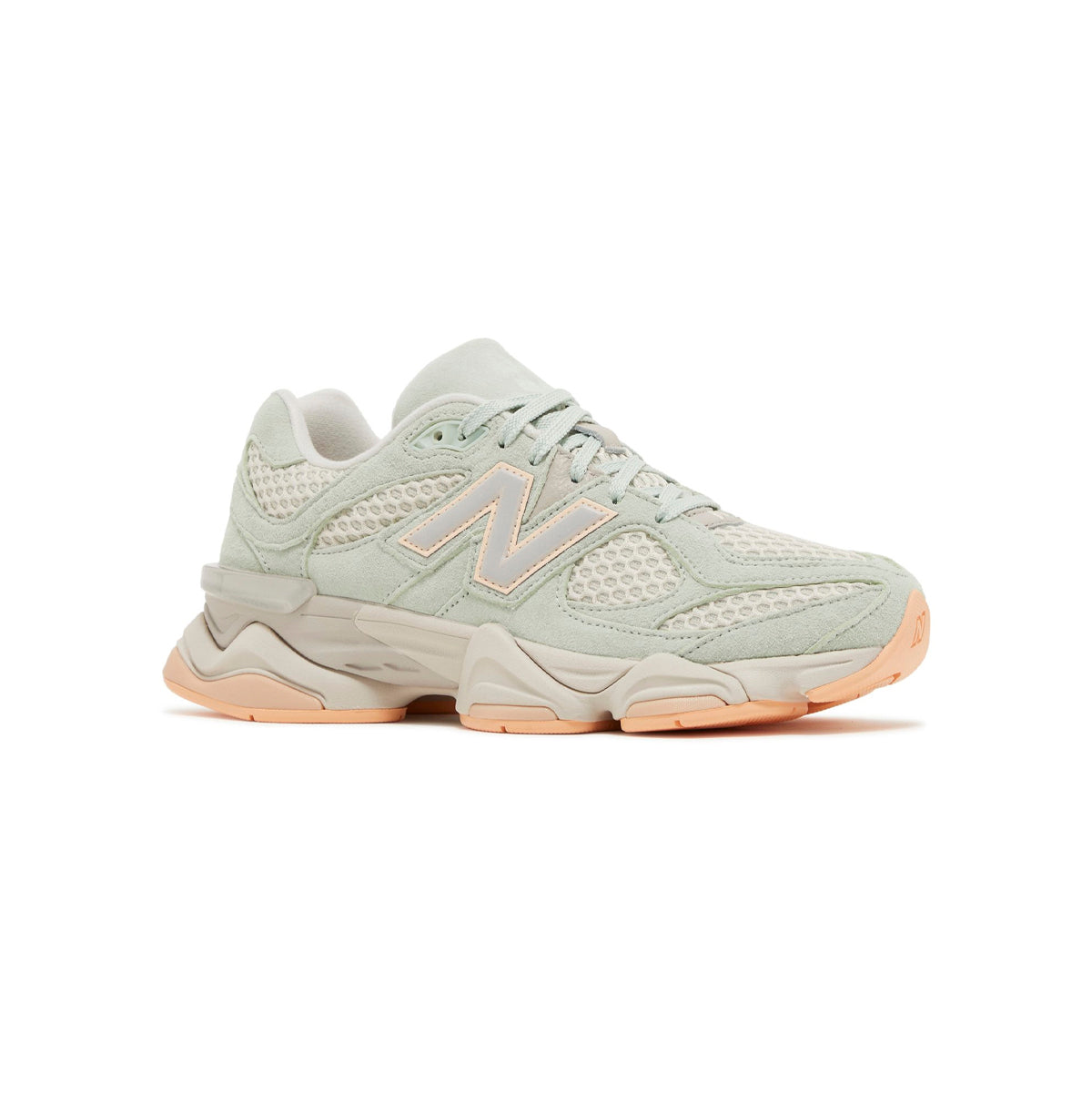 New Balance 9060 x The Whitaker Group Missing Pieces Baskets Argent Vert Mixte - 2