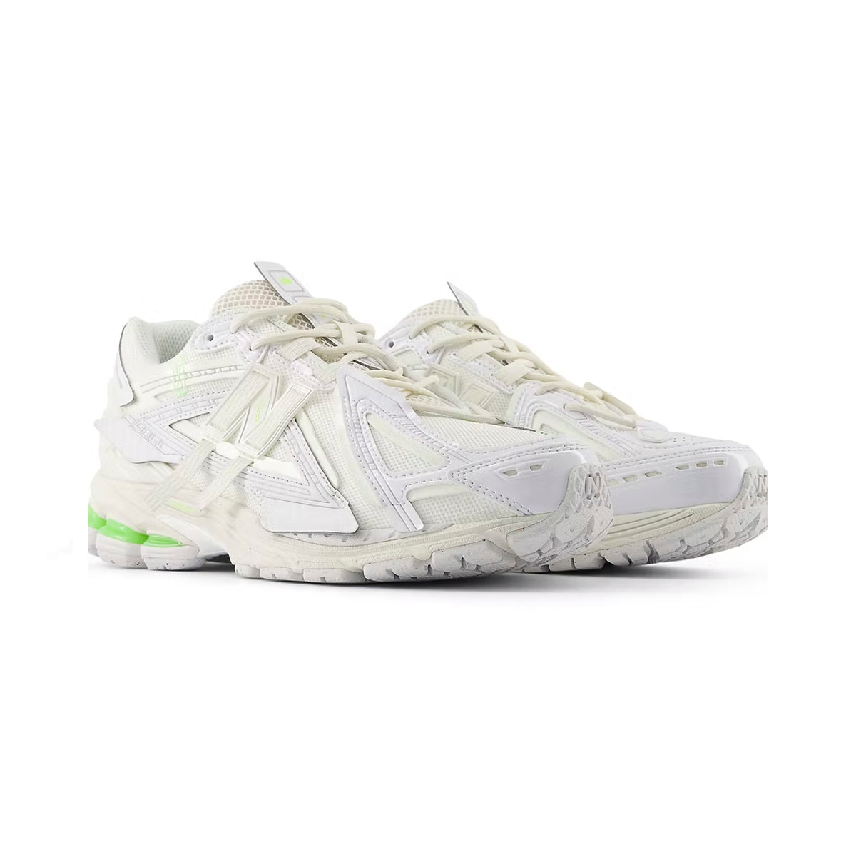 New Balance 1906A Neon Pack Baskets Blanc Vert Homme Femme - 2