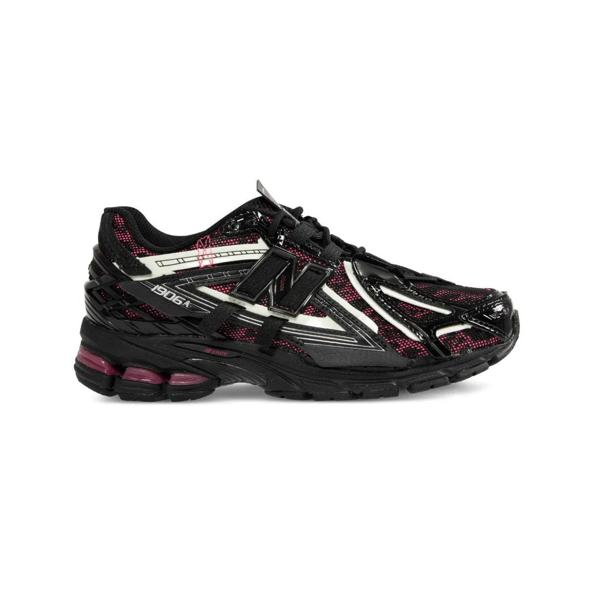 New Balance 1906A Baskets Noir Rose Homme Femme - 1