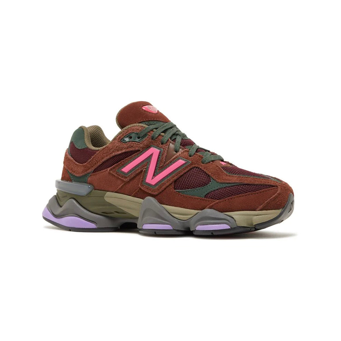 New Balance 9060 Baskets Marron Bordeaux Homme Femme - 2