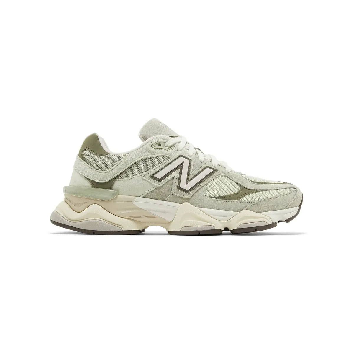 New Balance 9060 Baskets Vert Olive Homme Femme - 1