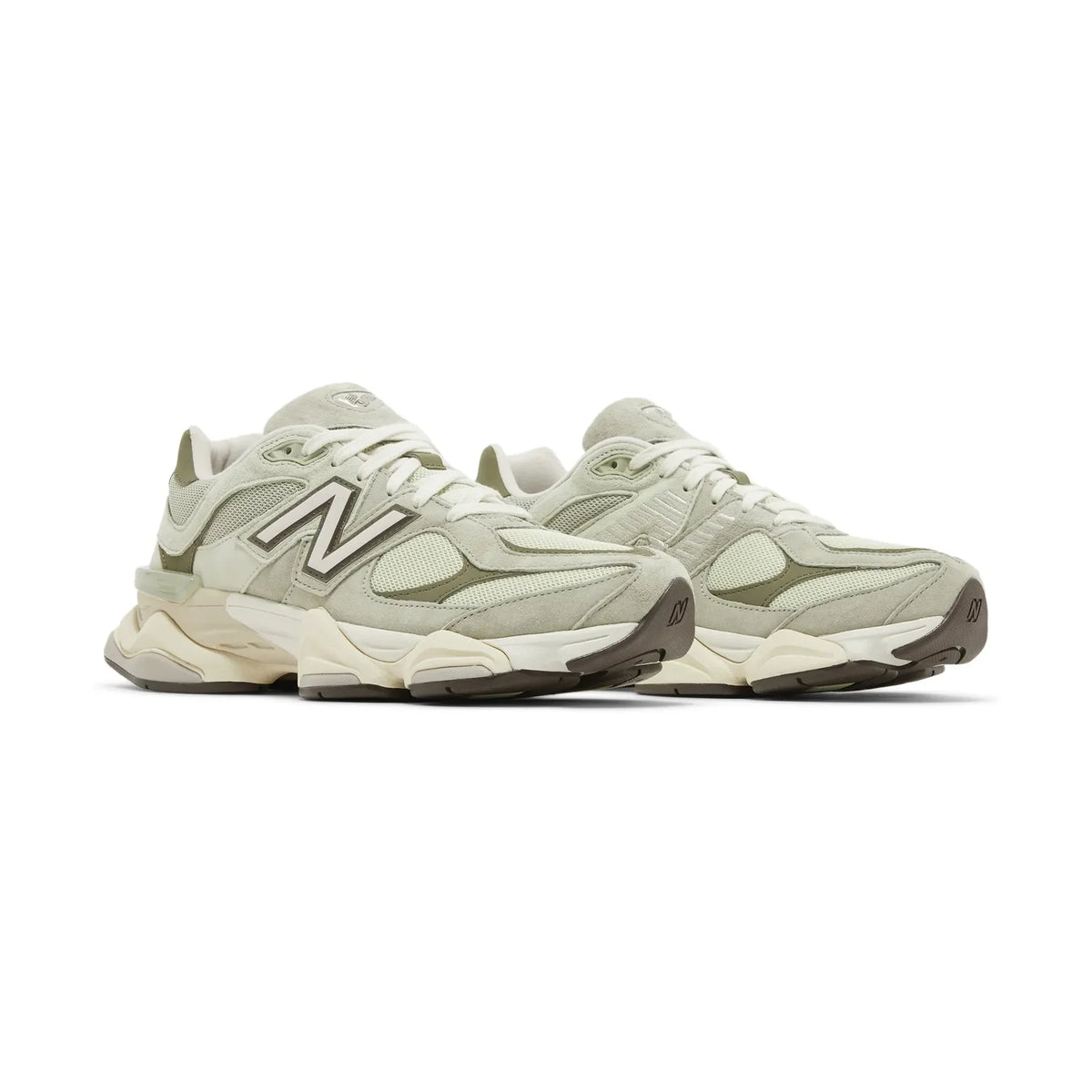 New Balance 9060 Baskets Vert Olive Homme Femme - 2