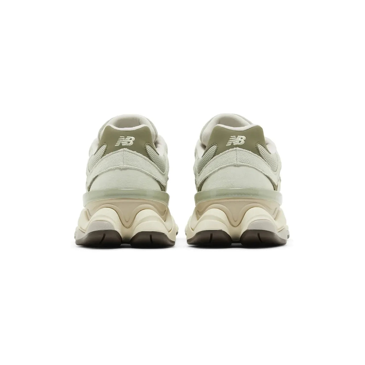 New Balance 9060 Baskets Vert Olive Homme Femme - 3