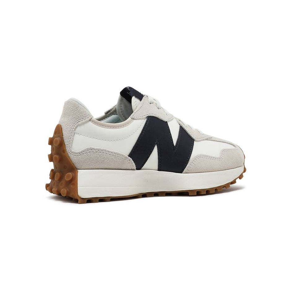 New Balance 327 Baskets Blanc Noir Homme Femme - 3