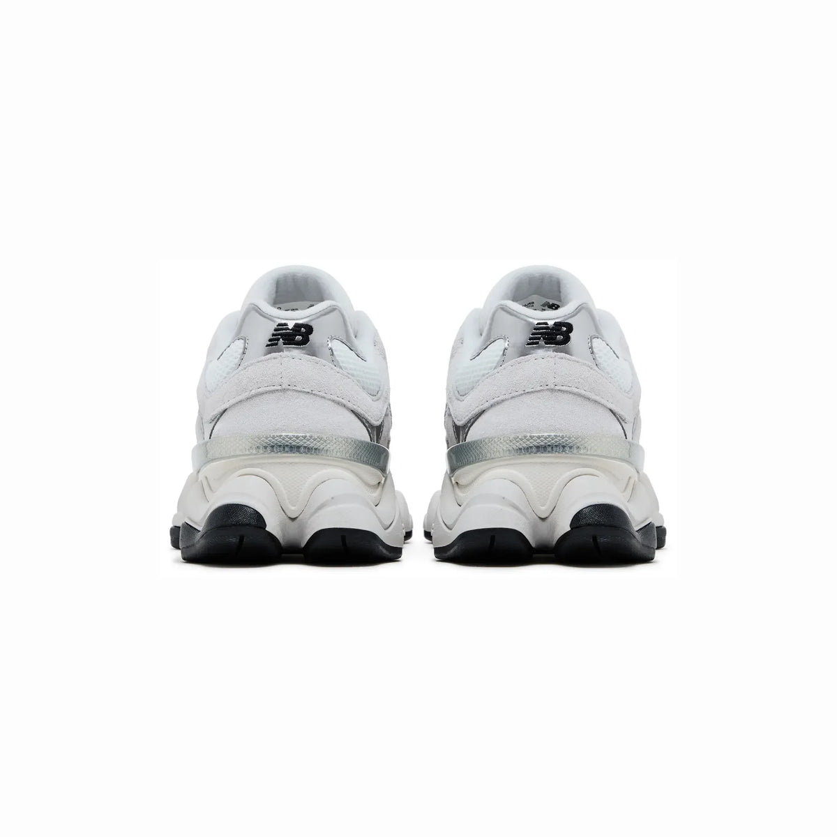 New Balance 9060 Baskets Blanc Argent Homme Femme - 3