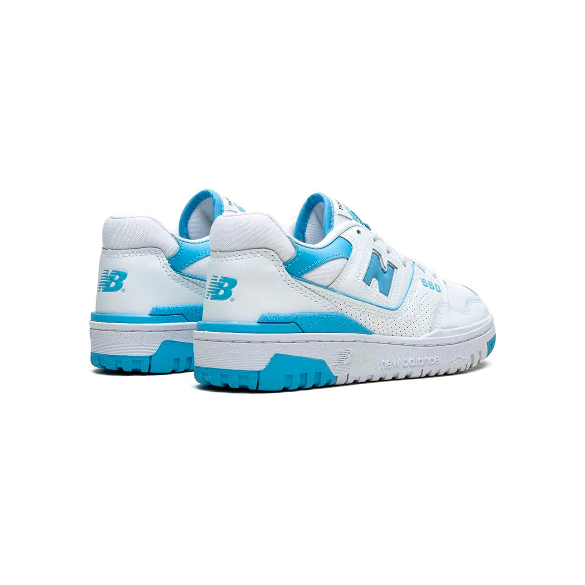 New Balance 550 UNC Baskets Blanc Bleu Clair Homme Femme - 3