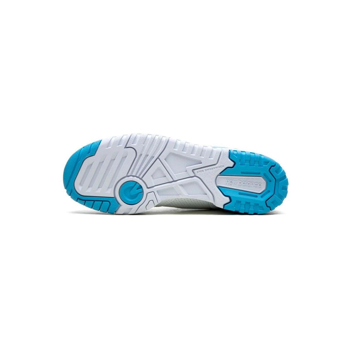 New Balance 550 UNC Baskets Blanc Bleu Clair Homme Femme - 4