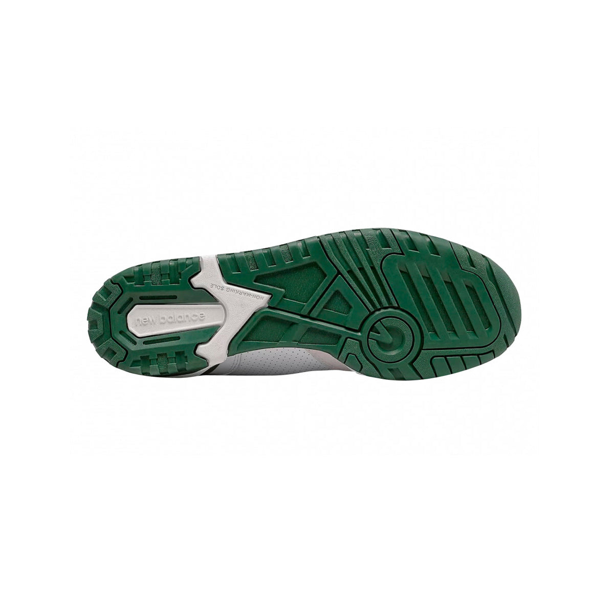 New Balance 550 Baskets Blanc Vert Homme Femme - 3