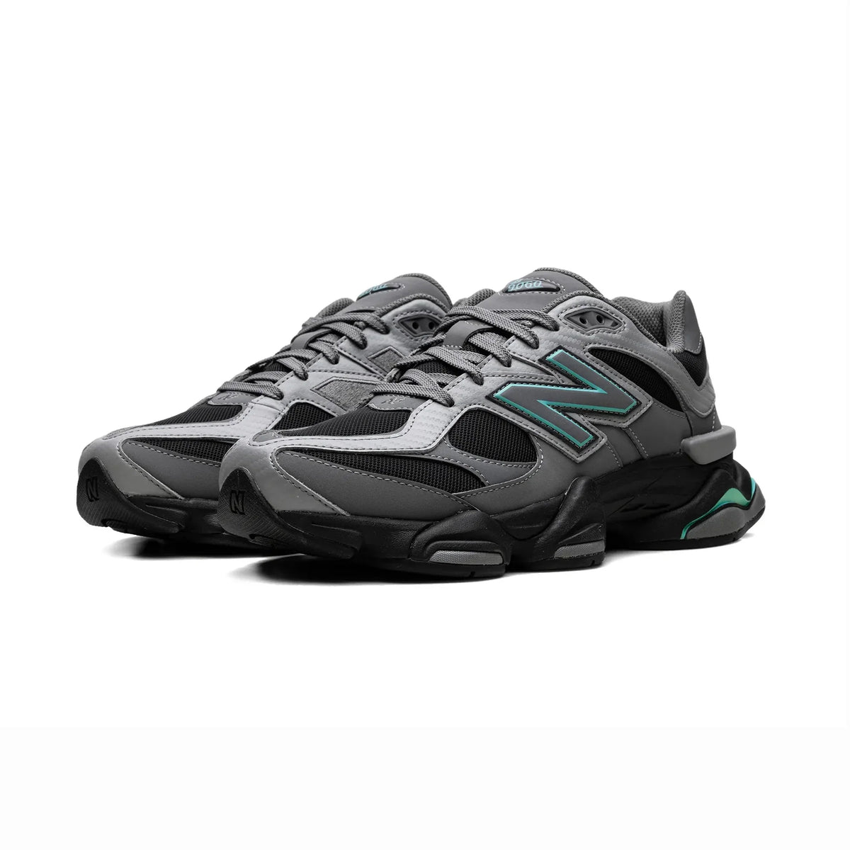New Balance 9060 Baskets Gris Noir Homme Femme - 4