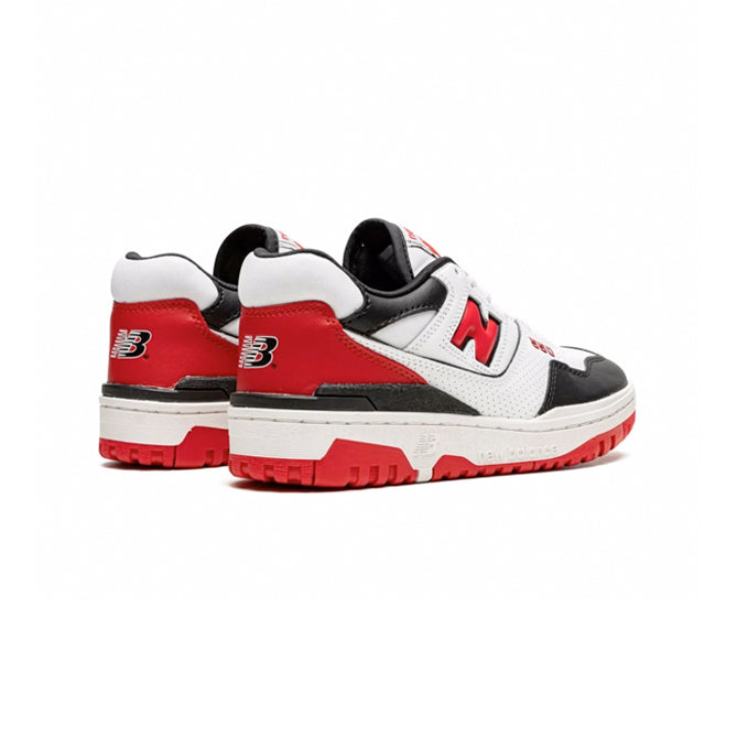 New Balance 550 Baskets Rouge Noir Homme Femme - 3