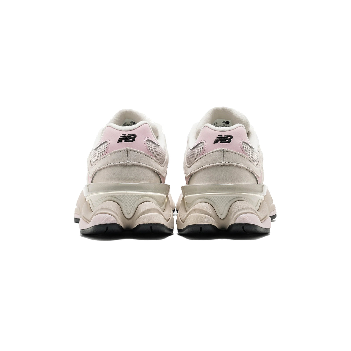 New Balance 9060 Baskets Blanc Cassé Rose Homme Femme - 3