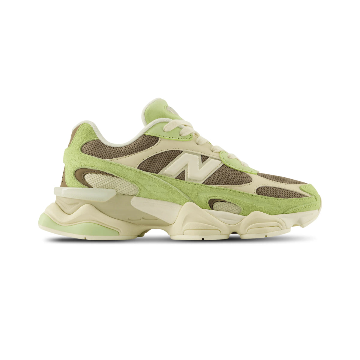 New Balance 9060R Baskets Vert Clair Marron Homme Femme - 1
