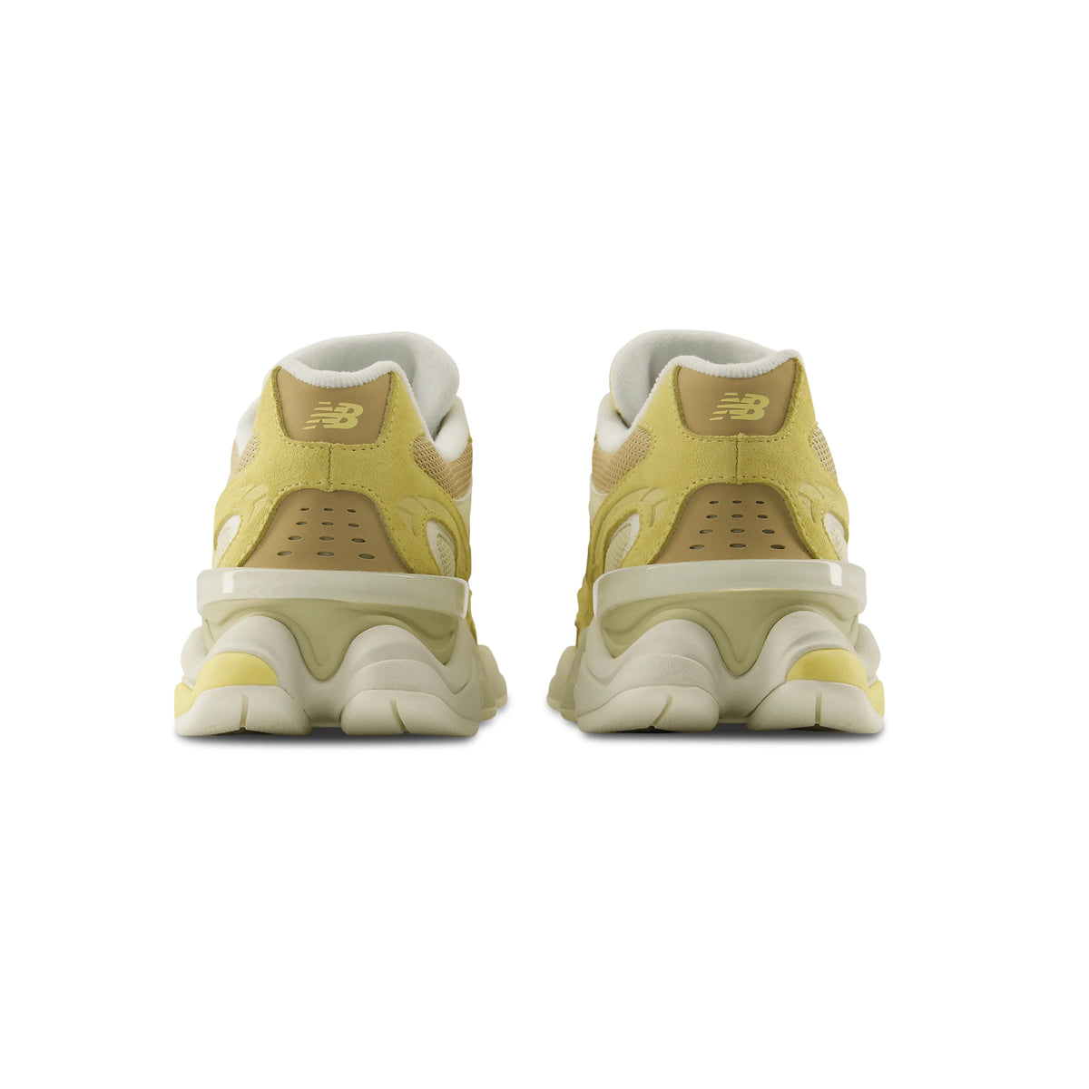 New Balance 9060R Baskets Beige Orange Homme Femme - 4
