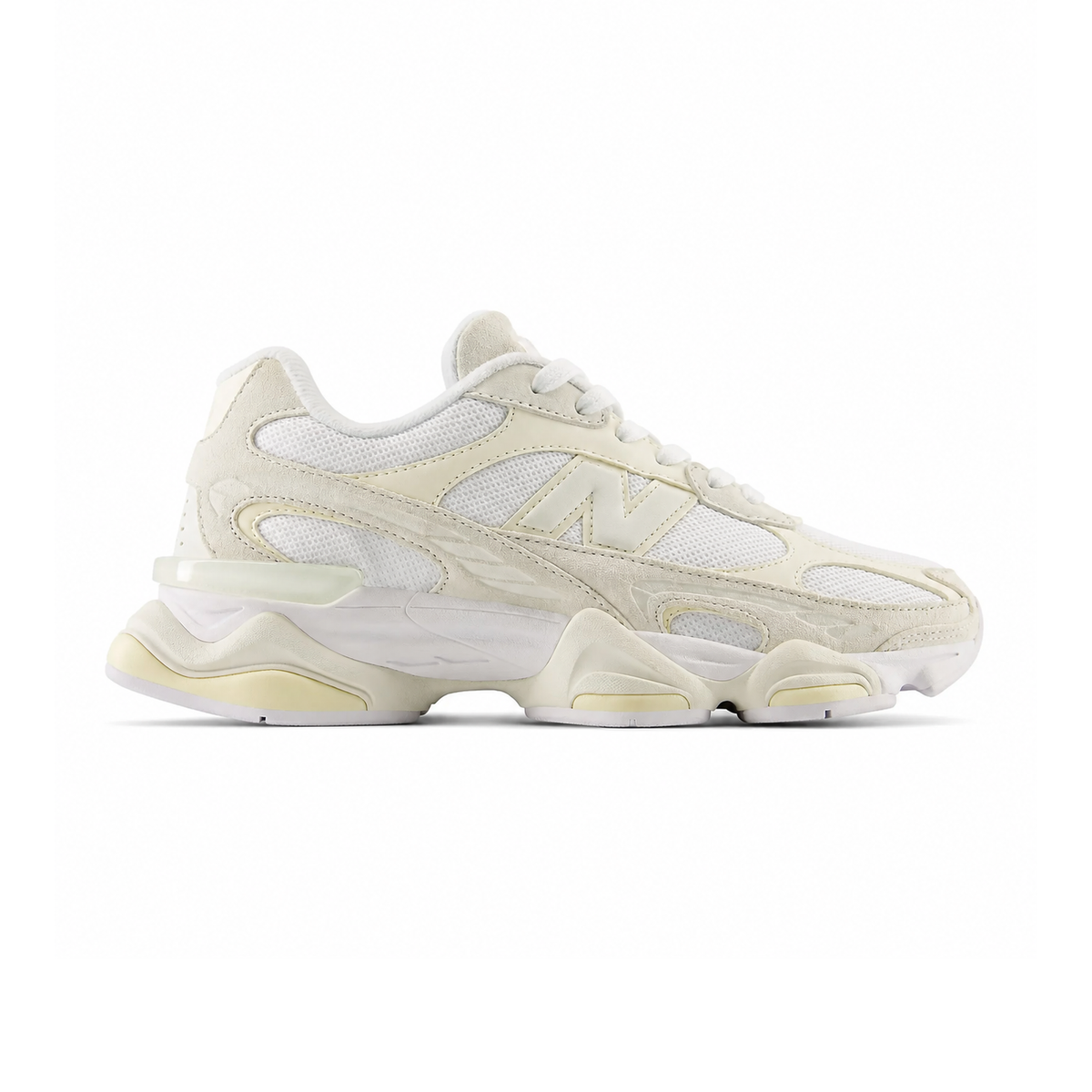 New Balance 9060R Baskets Beige Blanc Homme Femme - 1