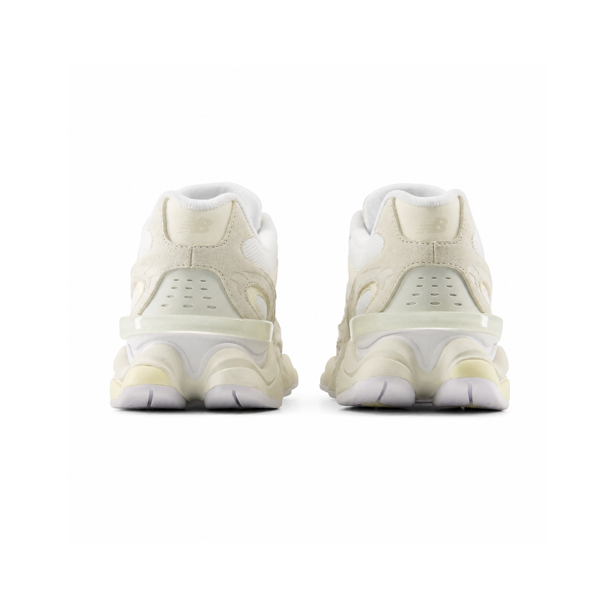 New Balance 9060R Baskets Beige Blanc Homme Femme - 3