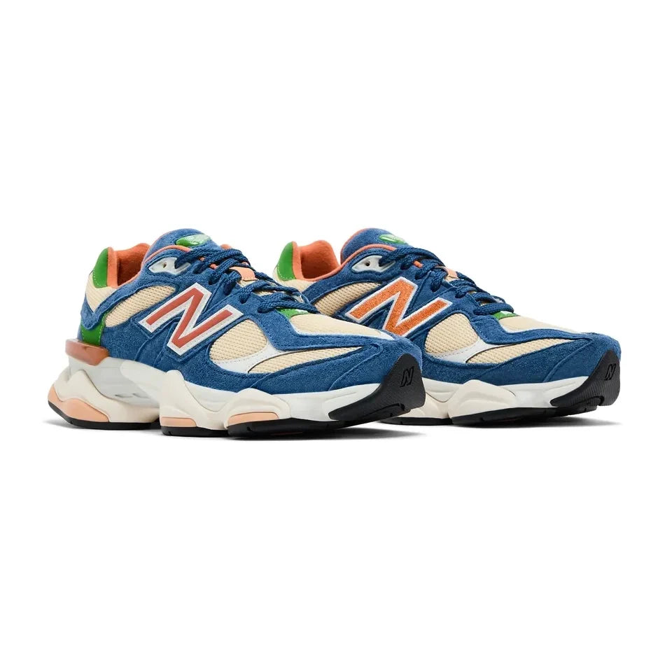 New Balance 9060 Baskets Bleu Beige Homme Femme - 2