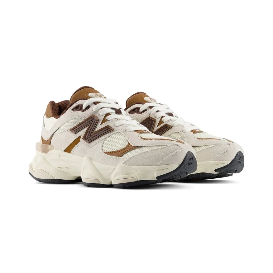 New Balance 9060 Baskets Marron Beige Homme Femme - 2