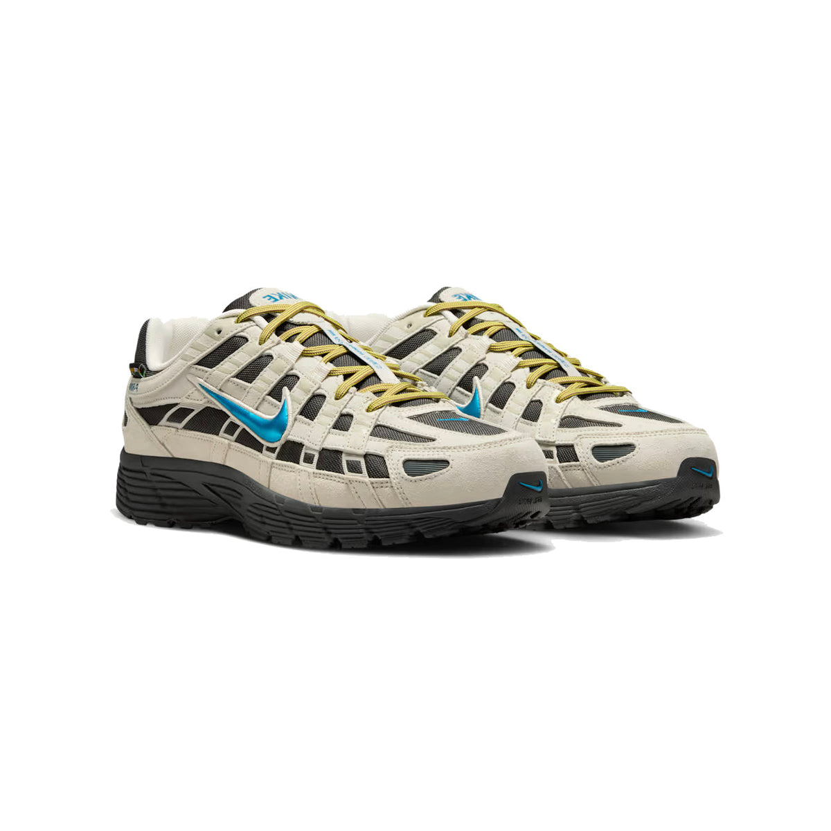 Nike P-6000 Cordura Black Beige Baskets Noir Beige Homme Femme - 2