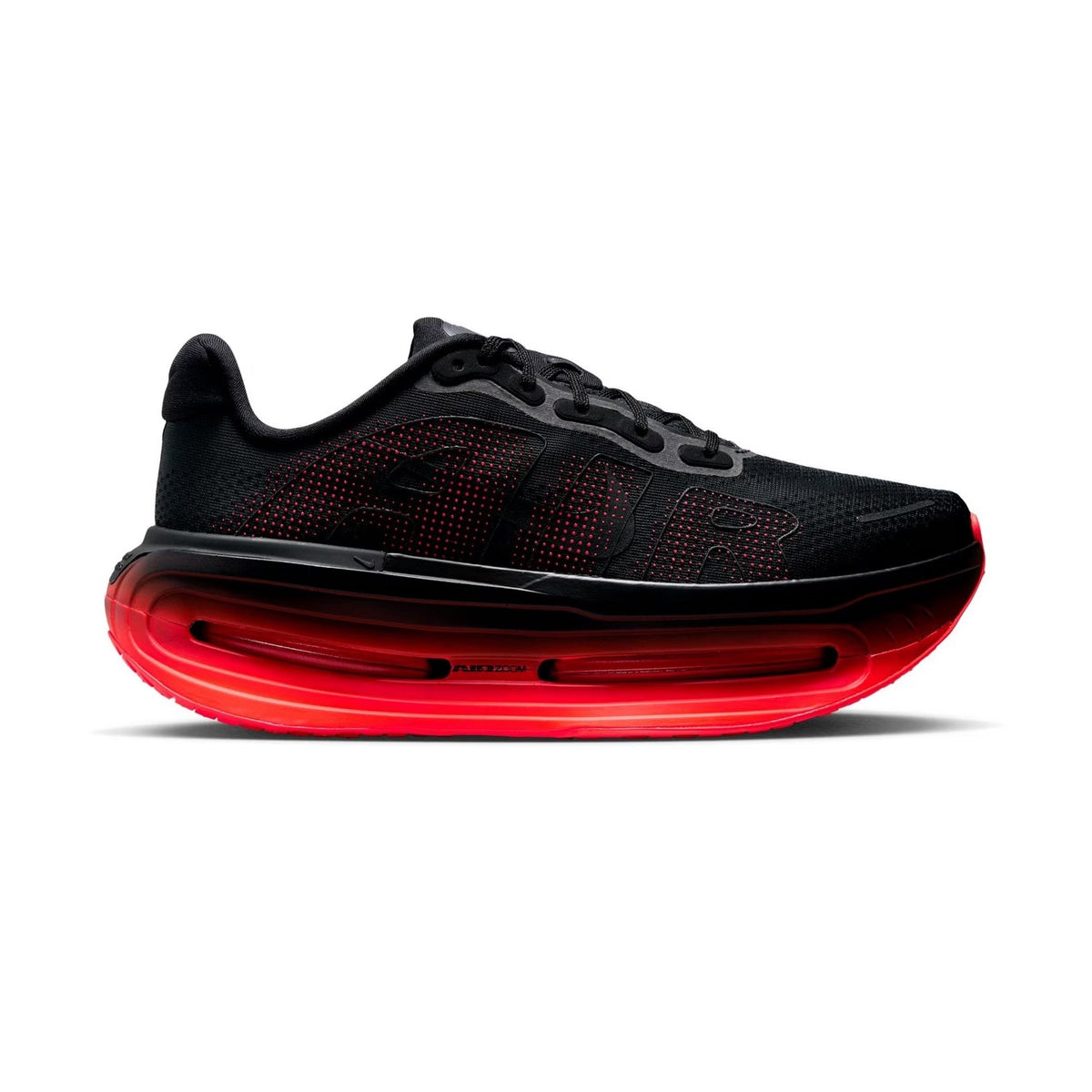Nike Vomero Premium Black Bright Crimson Chaussures Running Noir Rouge Mixte - 1