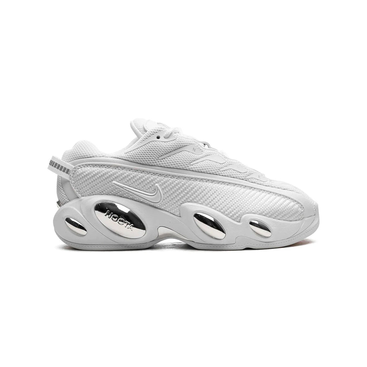 Nike NOCTA Glide Triple White Baskets Blanc Homme Femme - 1