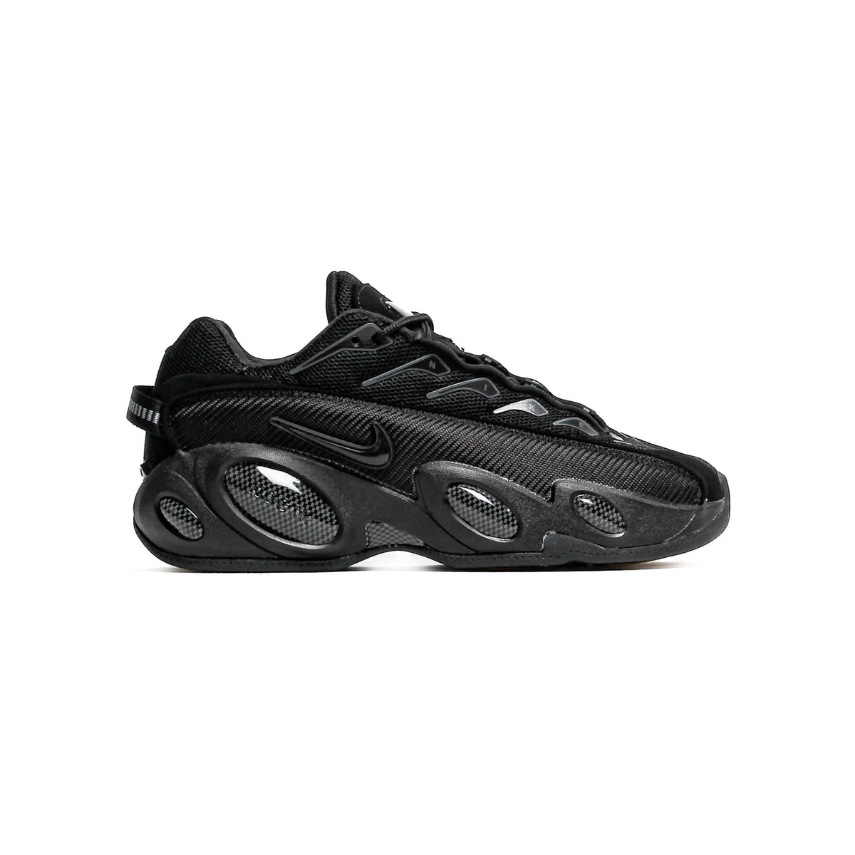 Nike NOCTA Glide Total Black Baskets Noir Homme Femme - 1