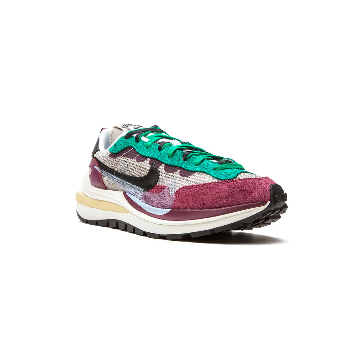 Nike Pegasus VaporWaffle x Sacai Villain Red Neptune Green Baskets Rouge Vert Mixte - 2