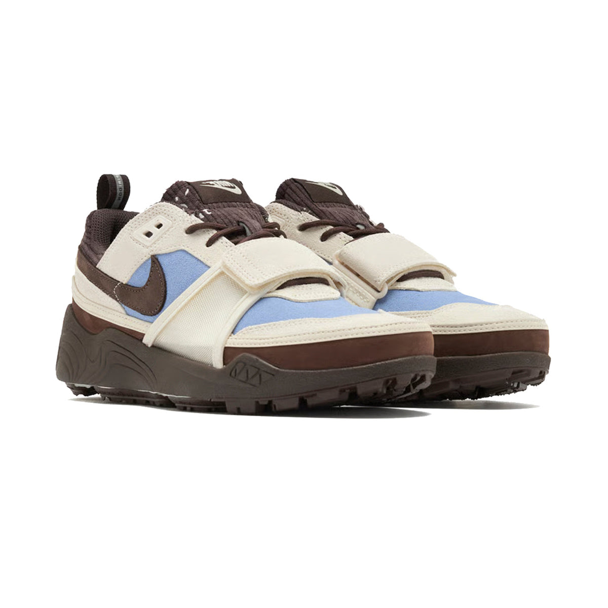 Nike Zoom Field Jaxx x Travis Scott Leche Blue Baskets Bleu Beige Mixte - 2