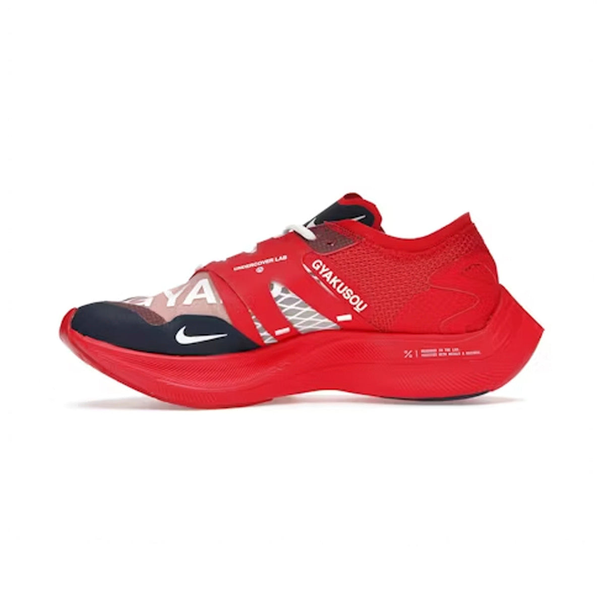 Nike ZoomX Vaporfly Next% Gyakusou Red Chaussures Running Rouge Homme Femme - 3