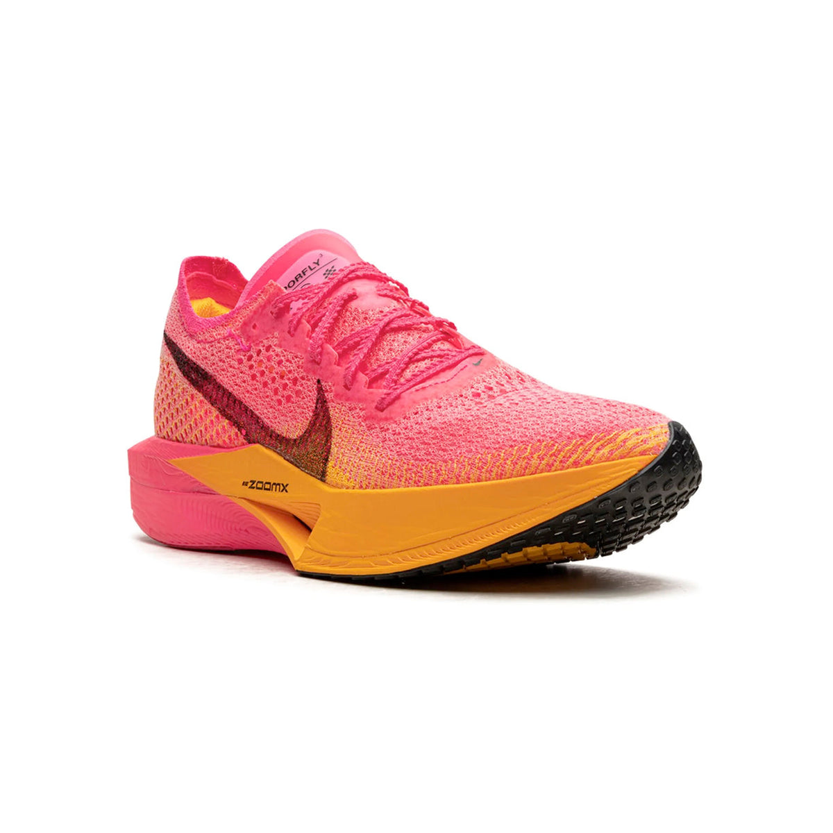 Nike ZoomX Vaporfly 3 Hyper Pink Laser Orange Chaussures Running Rose Orange Mixte - 2