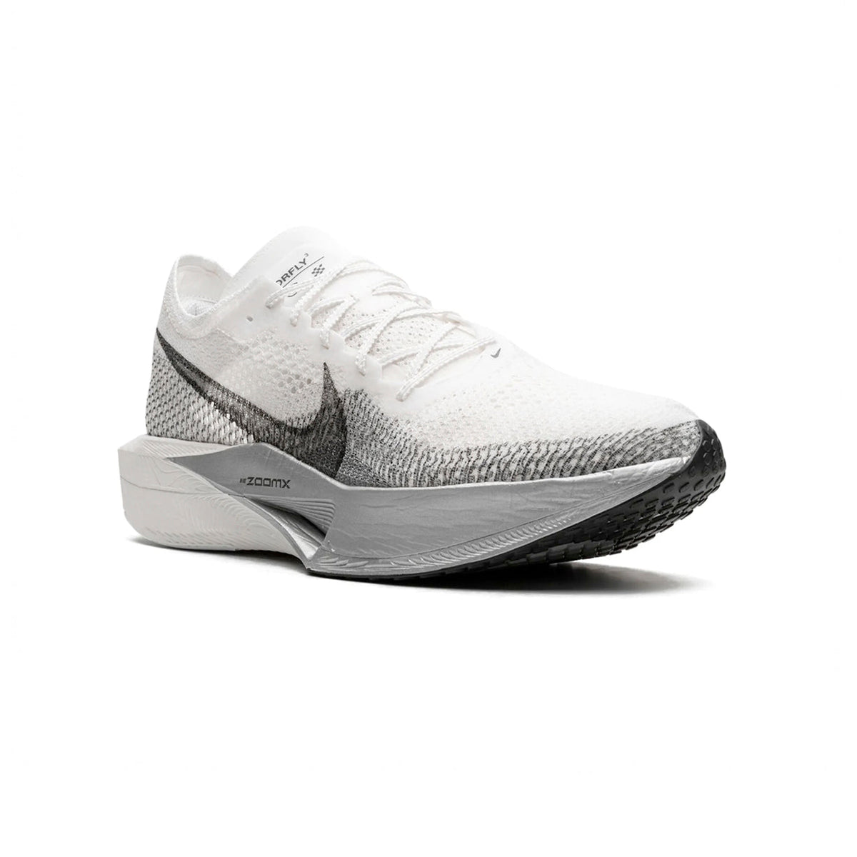 Nike ZoomX Vaporfly White Metallic Silver Chaussures Running Blanc Argent Mixte - 2