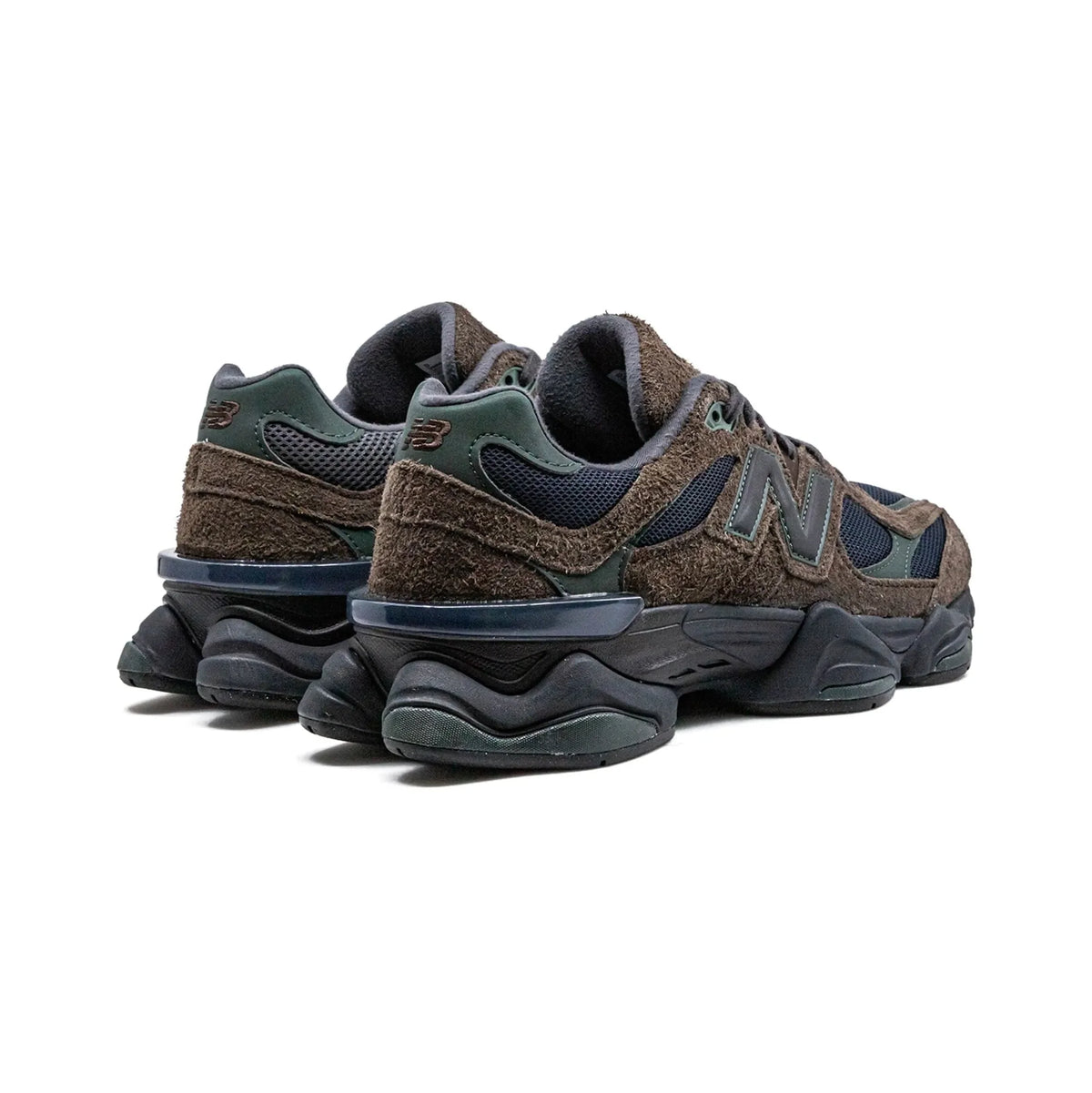 New Balance 9060 Beef & Broccoli Baskets Marron Vert Homme Femme - 3