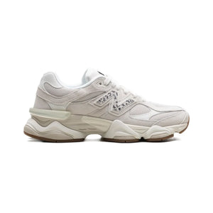New Balance 9060 Léopard Baskets Blanc Cassé Homme Femme - 1